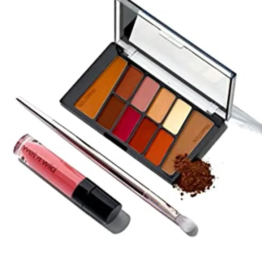 Wet-N-Wild Edit‎ Rebel Rose Eyeshadow, Brush & Lipstick Kit
